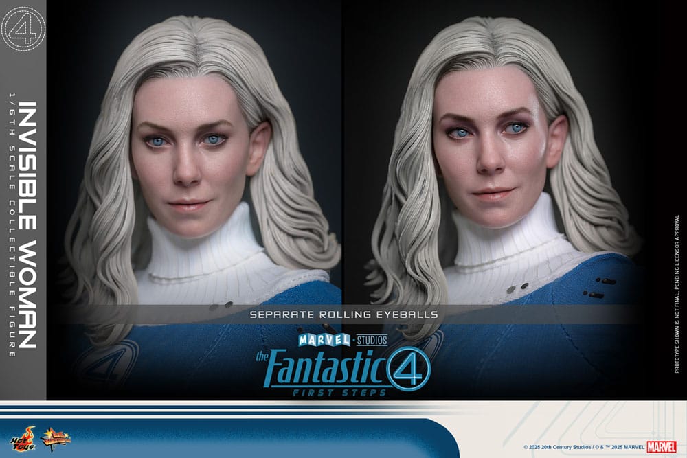Les Quatre Fantastiques : Premiers pas figurine Movie Masterpiece 1/6 Invisible Woman 28 cm
