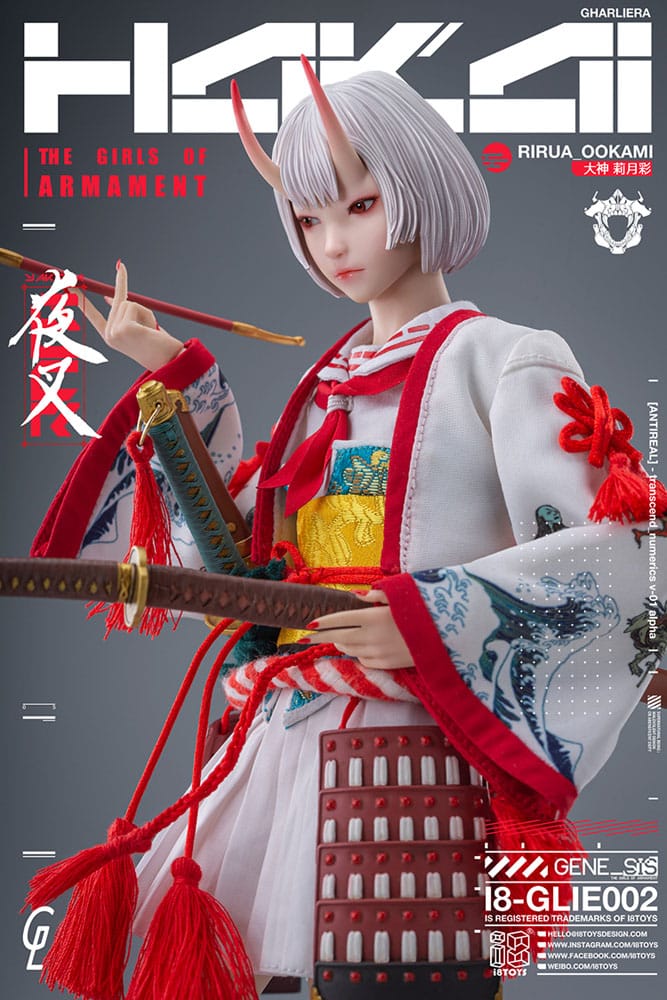 Original Character i8Toys x Gharliera figurine 1/6 The Girls of Armament Rirua Ookami 28 cm