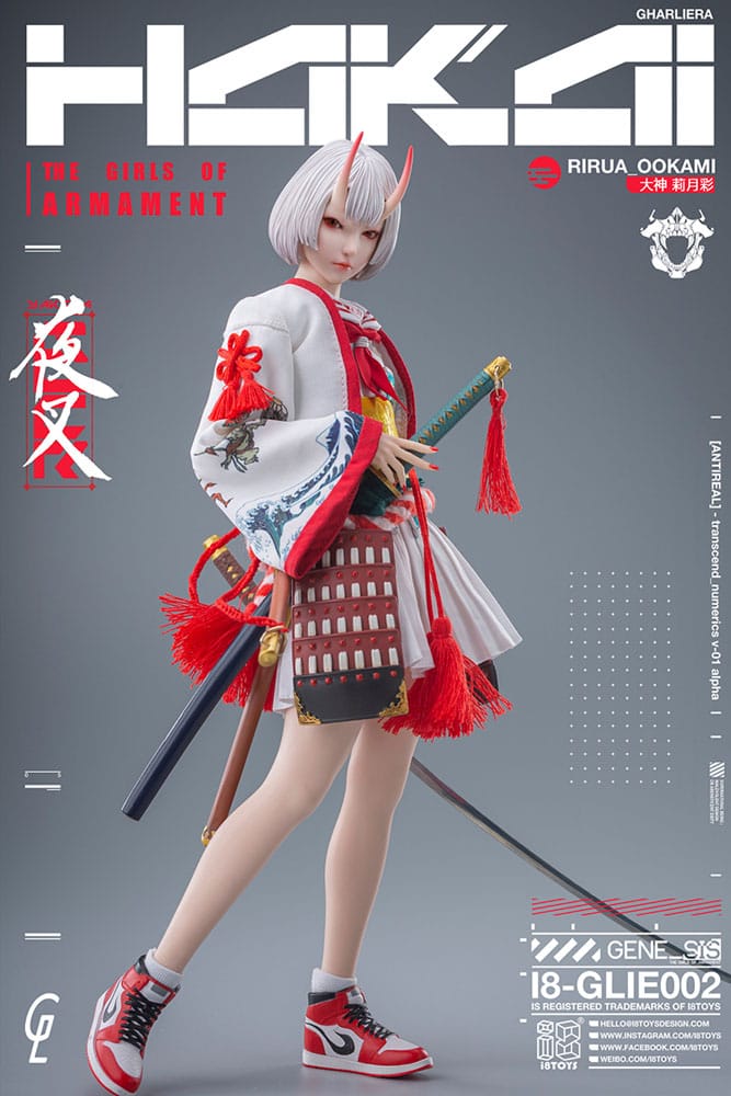 Original Character i8Toys x Gharliera figurine 1/6 The Girls of Armament Rirua Ookami 28 cm