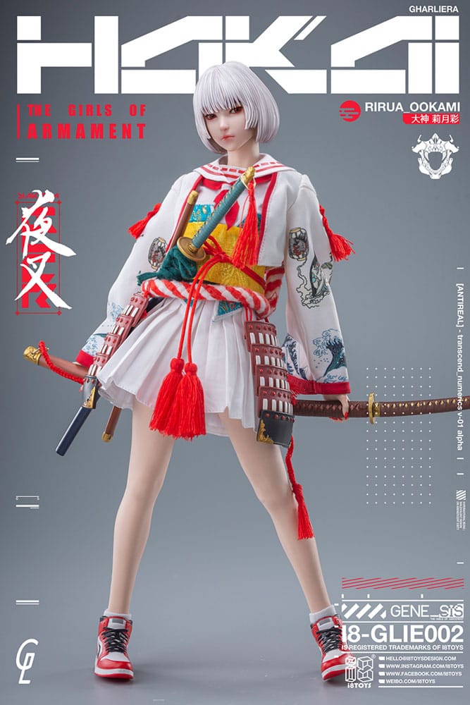 Original Character i8Toys x Gharliera figurine 1/6 The Girls of Armament Rirua Ookami 28 cm