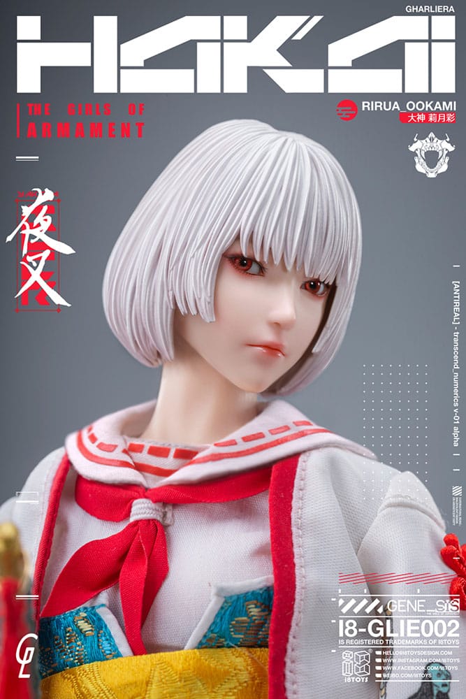 Original Character i8Toys x Gharliera figurine 1/6 The Girls of Armament Rirua Ookami 28 cm