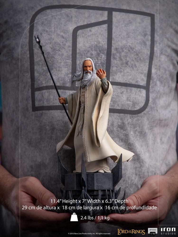 Le Seigneur des Anneaux : Statuette 1/10 BDS Art Scale Saruman 29 cm