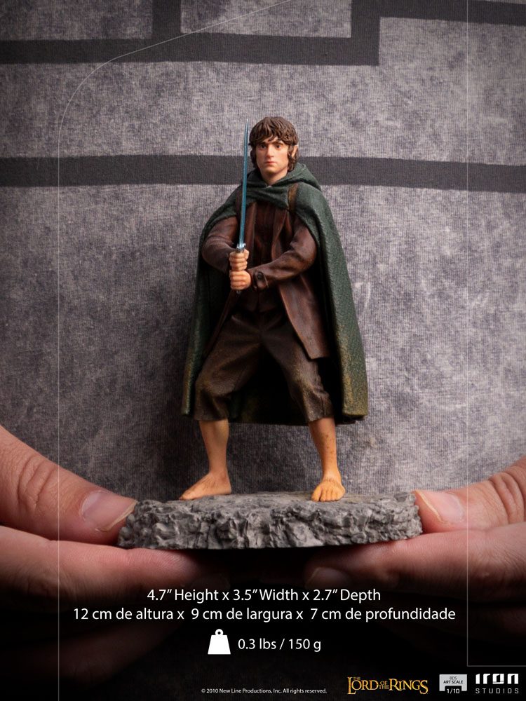 Le Seigneur des Anneaux : Statuette Frodo 12 cm