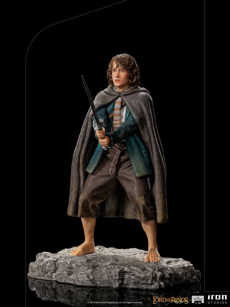 Le Seigneur des Anneaux : Statuette Pippin 12 cm
