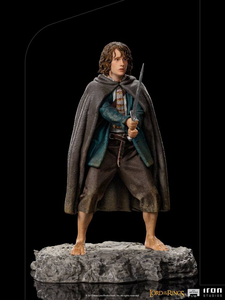 Le Seigneur des Anneaux : Statuette Pippin 12 cm