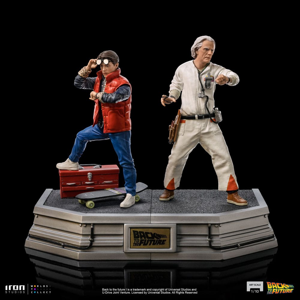 Retour vers le Futur : Statuette 1/10 Art Scale Marty McFly 20 cm