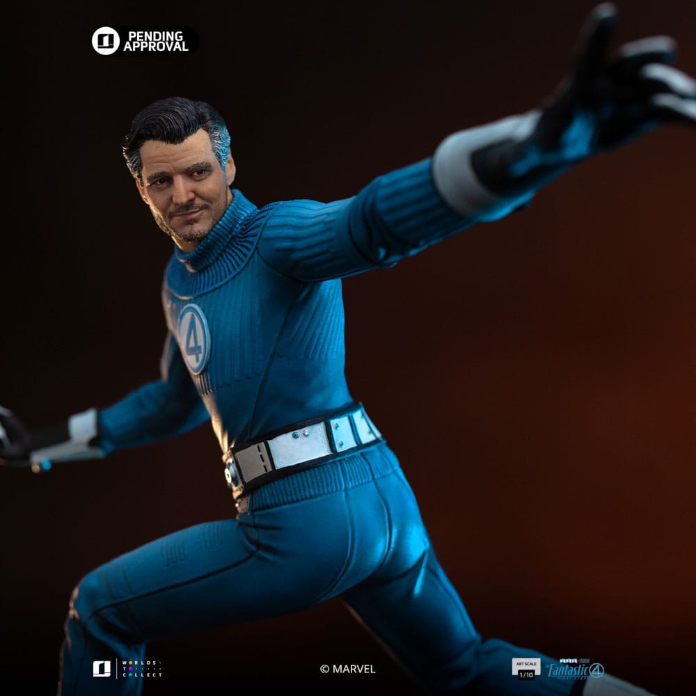 Fantastic Four statuette 1/10 Art Scale Mr. Fantastic and H.E.R.B.I.E 26 cm