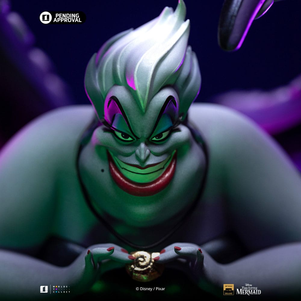 Statuette des Méchants Disney 1/10 Deluxe Art Scale Ursula 23 cm