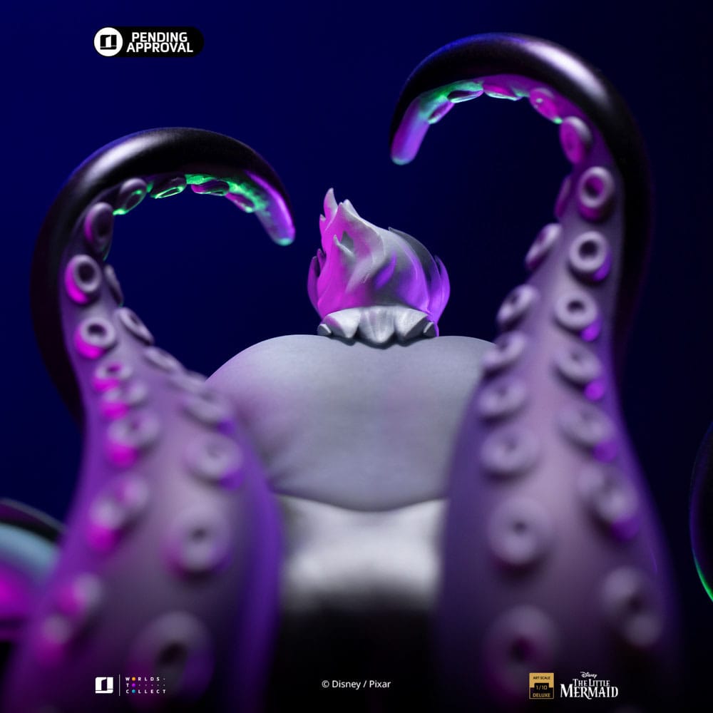 Statuette des Méchants Disney 1/10 Deluxe Art Scale Ursula 23 cm