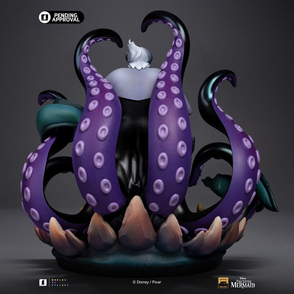 Statuette des Méchants Disney 1/10 Deluxe Art Scale Ursula 23 cm