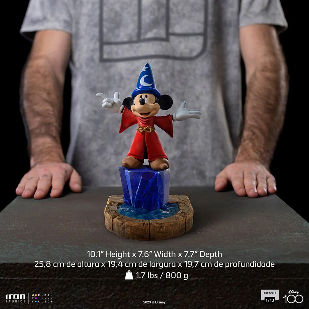 Disney statuette 1/10 Art Scale Mickey Fantasia Regular 25 cm