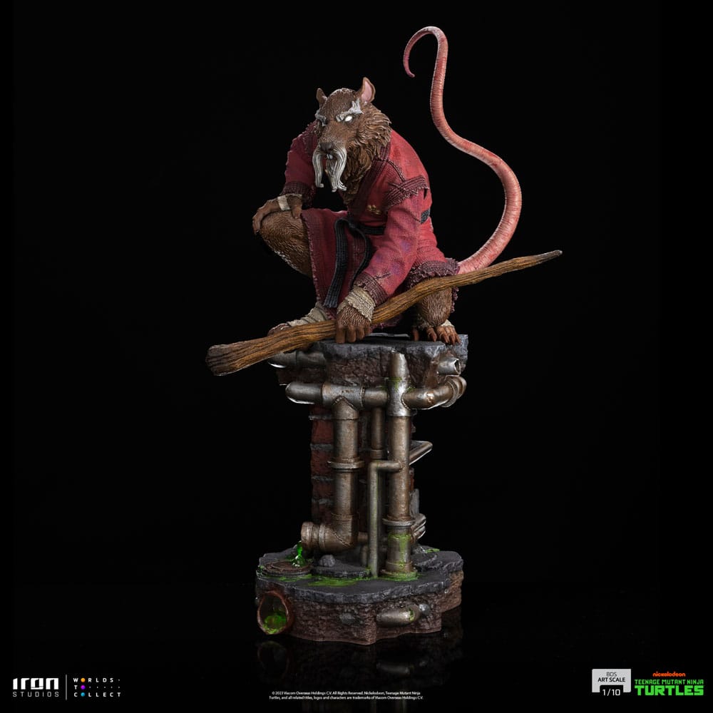 Les Tortues ninja : Statuette Maitre Splinter 24 cm