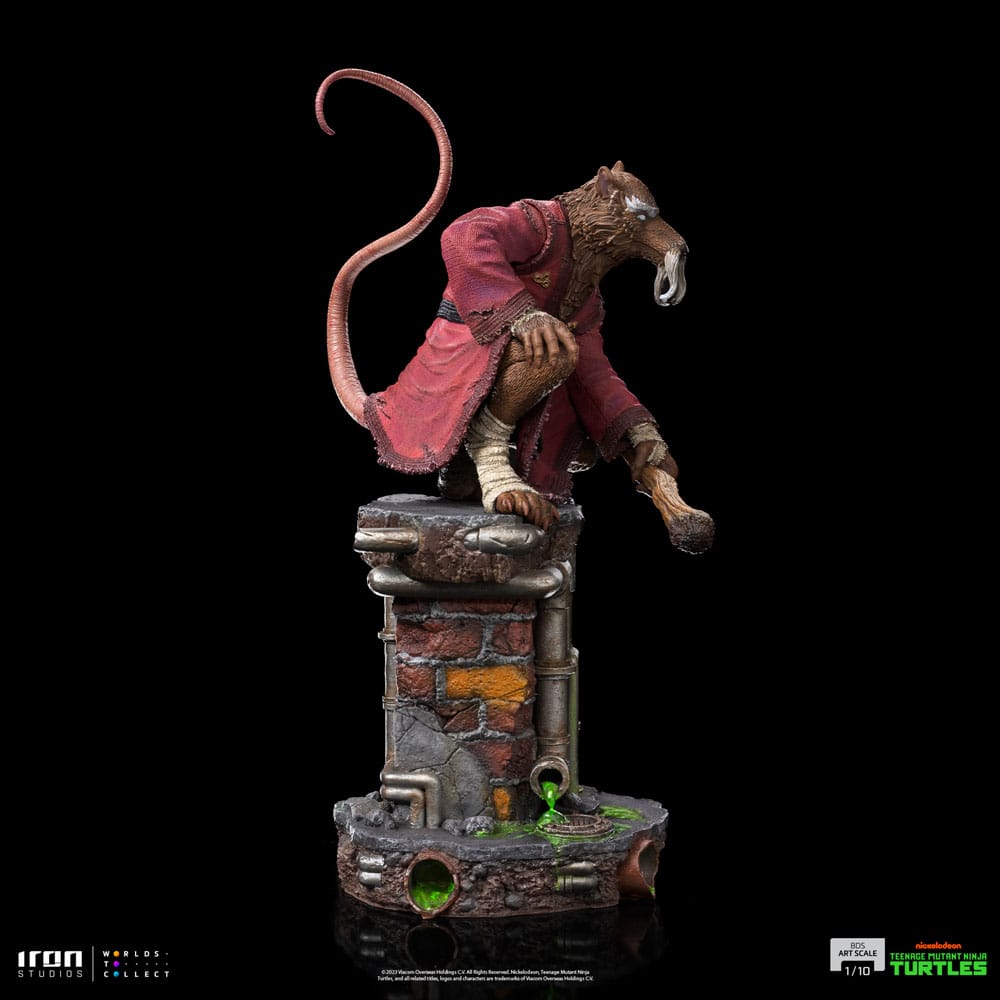 Les Tortues ninja : Statuette Maitre Splinter 24 cm