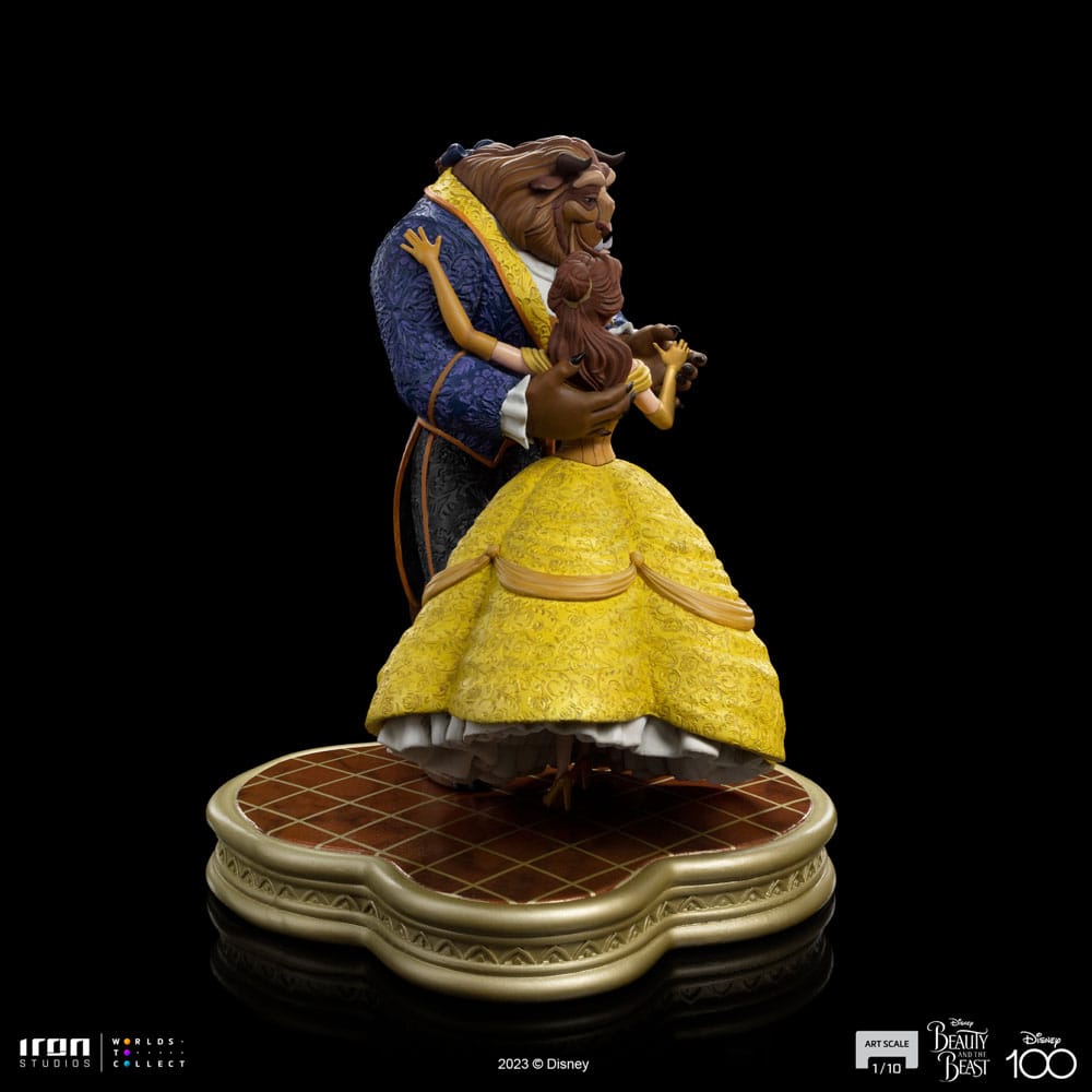 Disney : Statuette Art Scale 1/10 La Belle et la Bête 24 cm