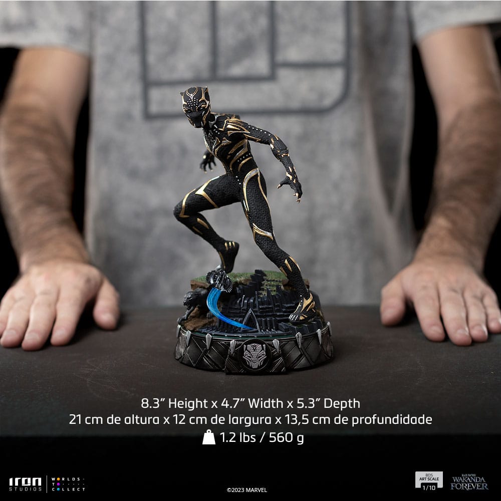 Marvel Black Panther : Statuette Art Scale 21cm