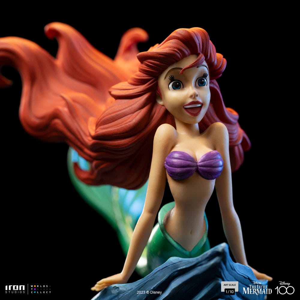 Disney : Statuette Art Scale 1/10 La petite sirène 20 cm