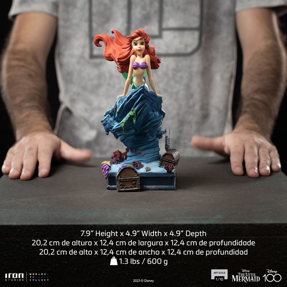 Disney : Statuette Art Scale 1/10 La petite sirène 20 cm