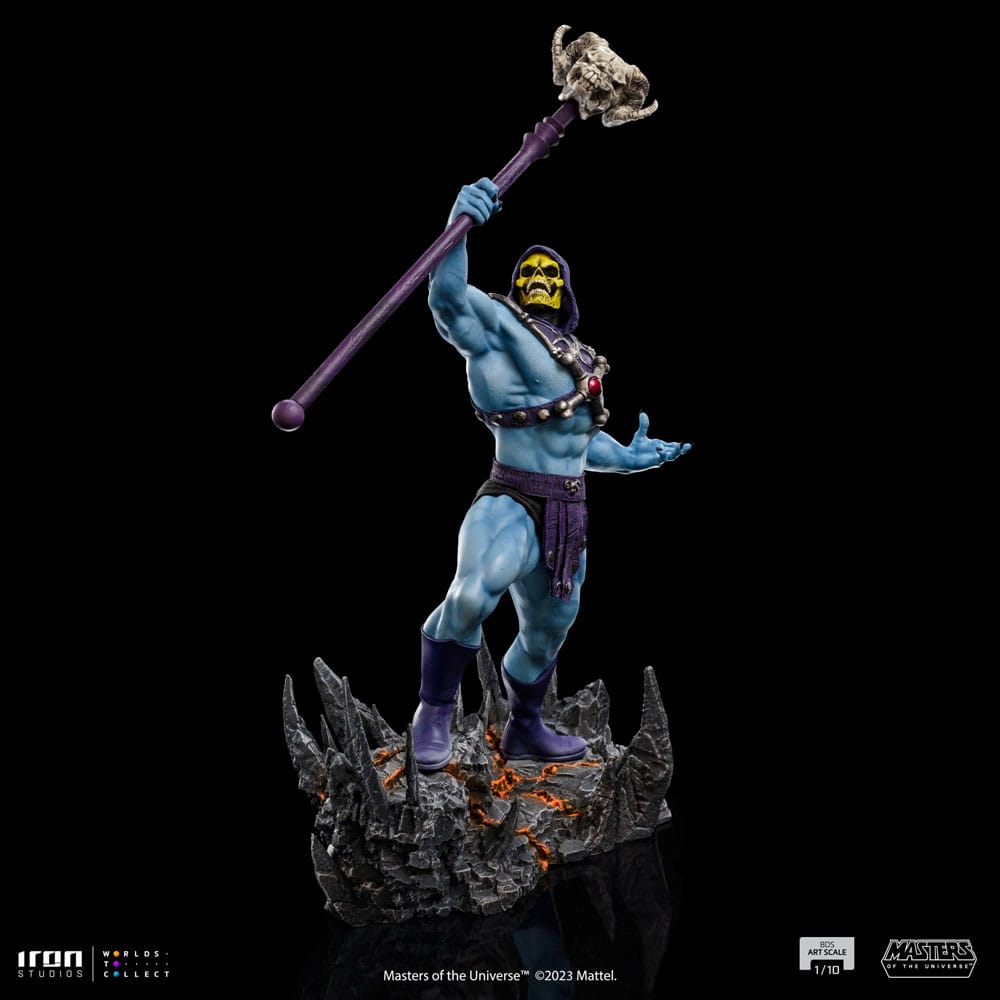 Masters of the Universe : Statuette BDS Art Scale 1/10 Skeletor 28 cm