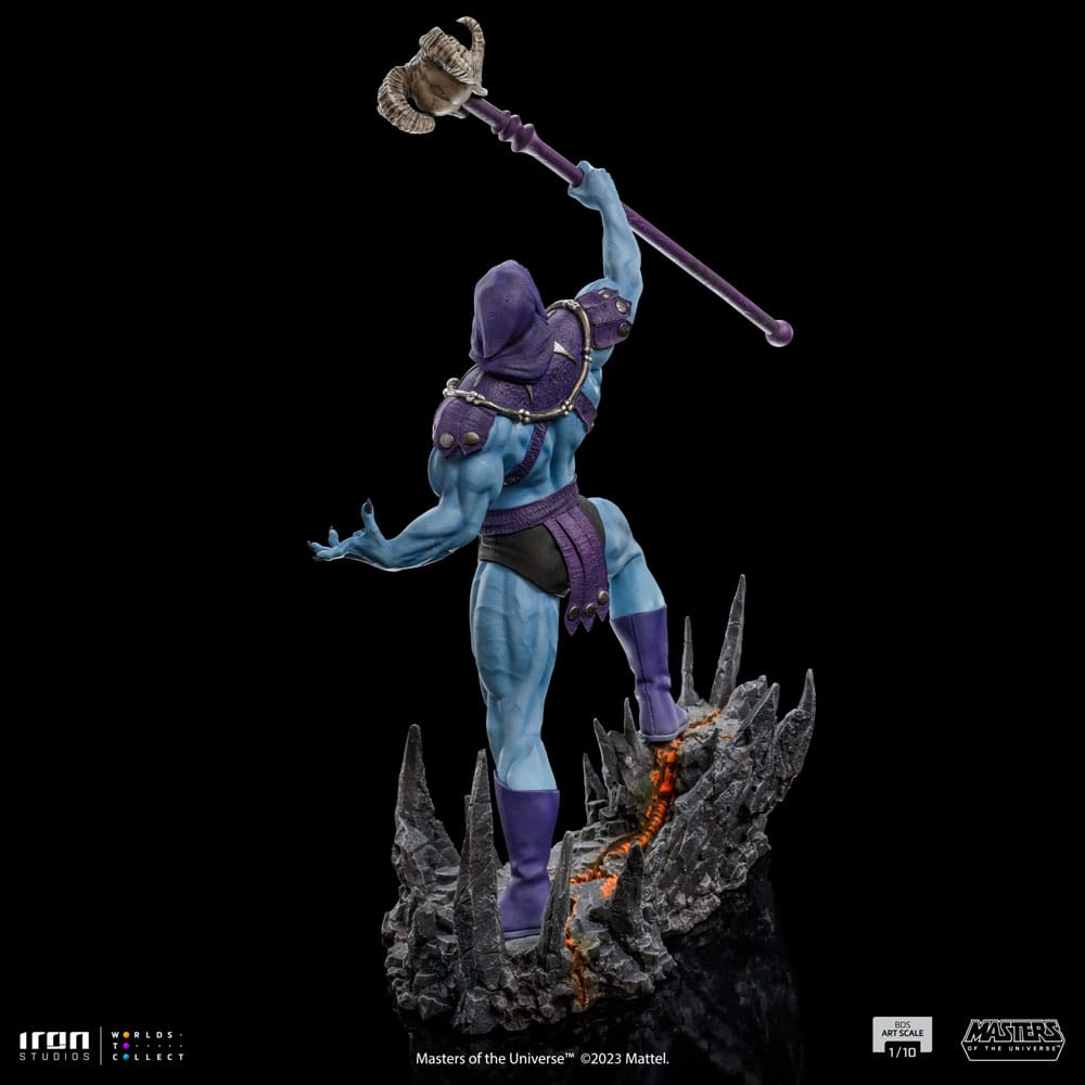Masters of the Universe : Statuette BDS Art Scale 1/10 Skeletor 28 cm