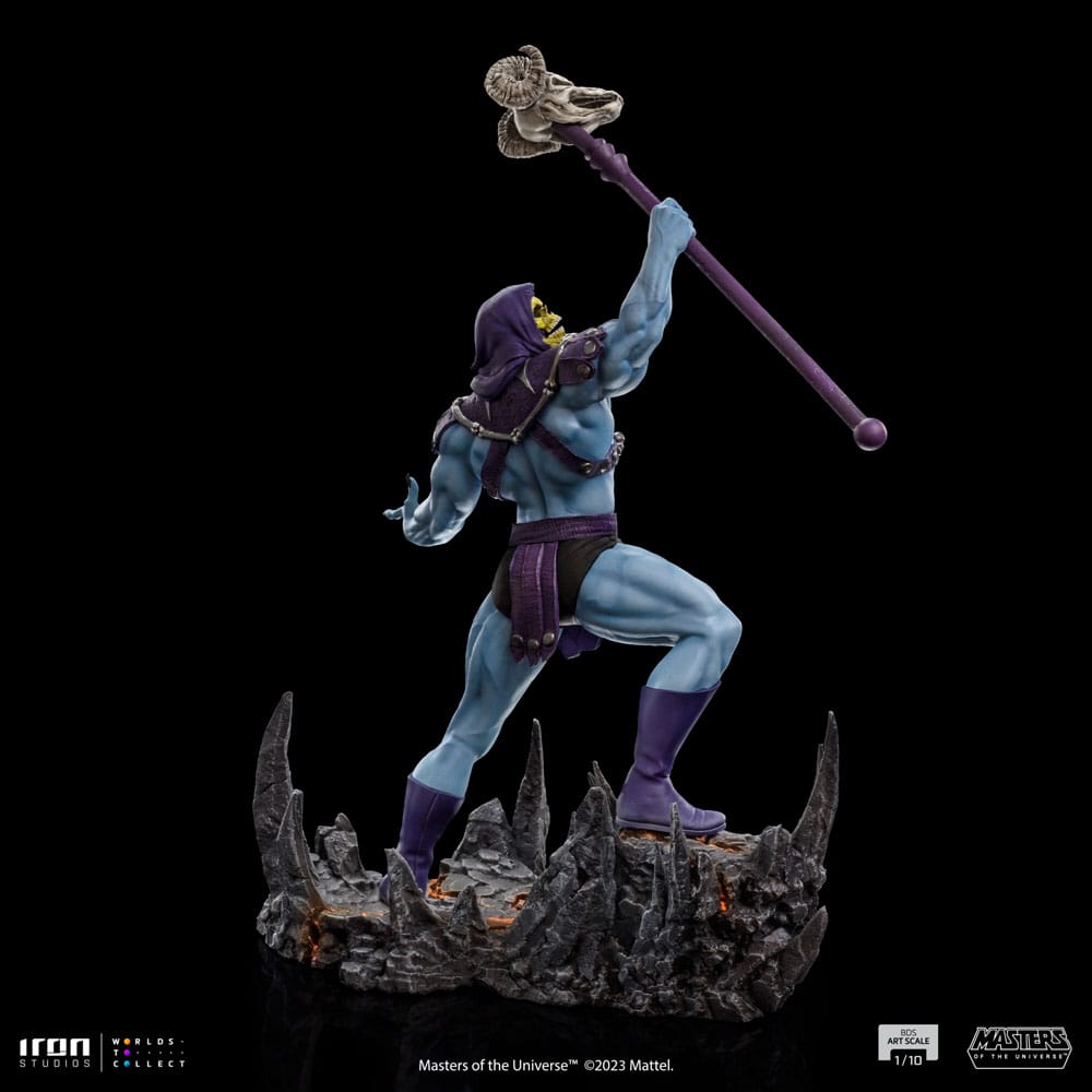 Masters of the Universe : Statuette BDS Art Scale 1/10 Skeletor 28 cm
