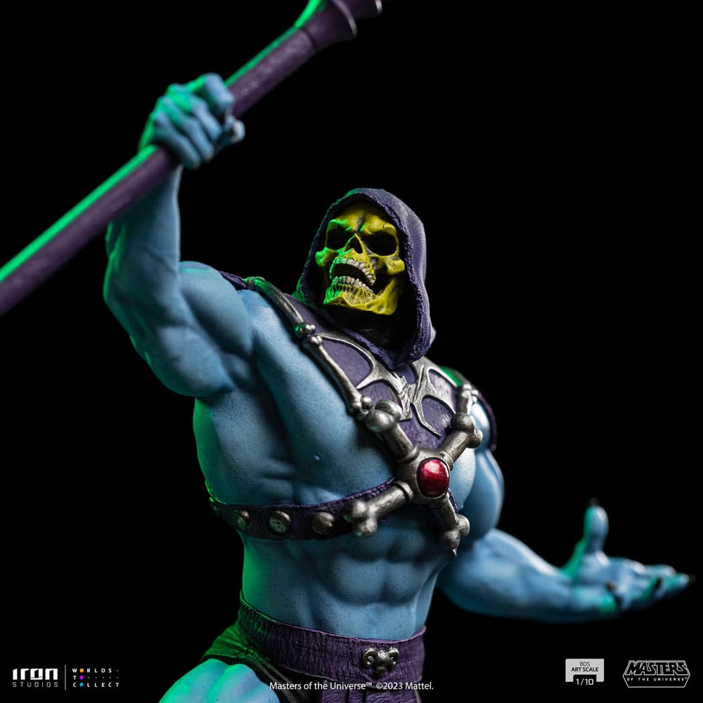 Masters of the Universe : Statuette BDS Art Scale 1/10 Skeletor 28 cm