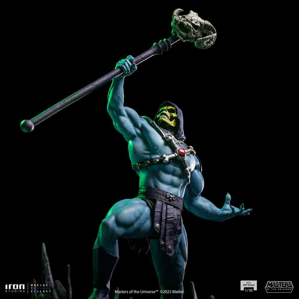 Masters of the Universe : Statuette BDS Art Scale 1/10 Skeletor 28 cm