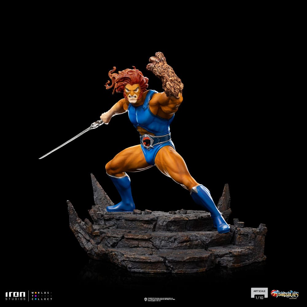 Cosmocats : Statuette 1/10 BDS Art Scale Lion-O Battle Version 20 cm