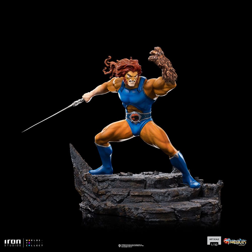 Cosmocats : Statuette 1/10 BDS Art Scale Lion-O Battle Version 20 cm