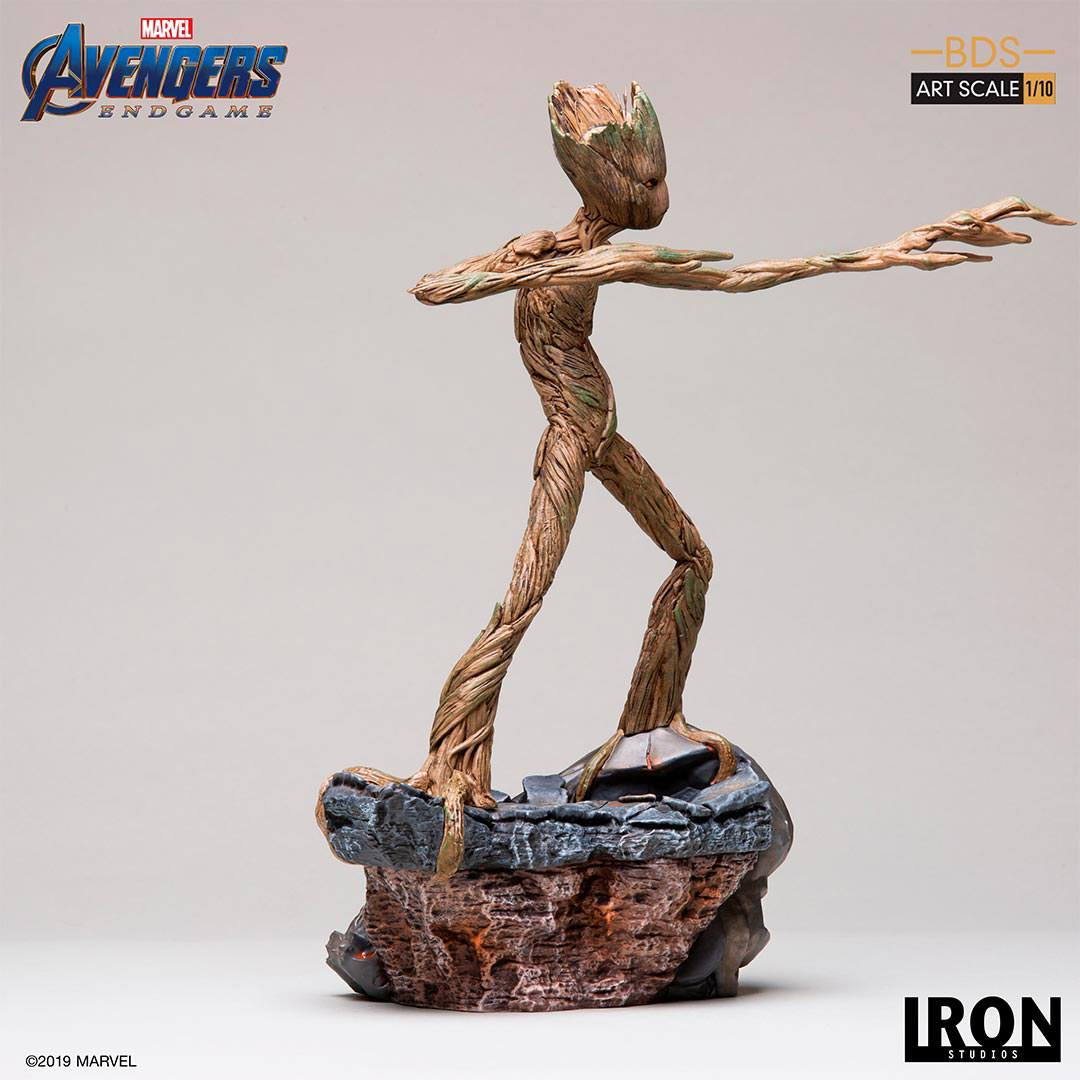 Avengers : Endgame Statuette BDS Art Scale 1/10 Groot 24 cm