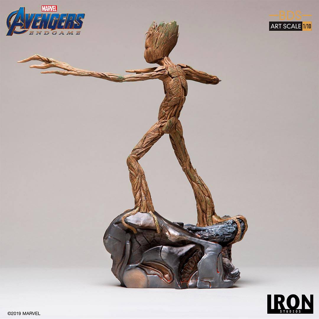 Avengers : Endgame Statuette BDS Art Scale 1/10 Groot 24 cm