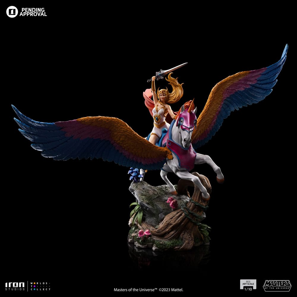 Masters of the Universe Statuette BDS Art Scale 1/10 She-Ra and Swiftwind 42 cm