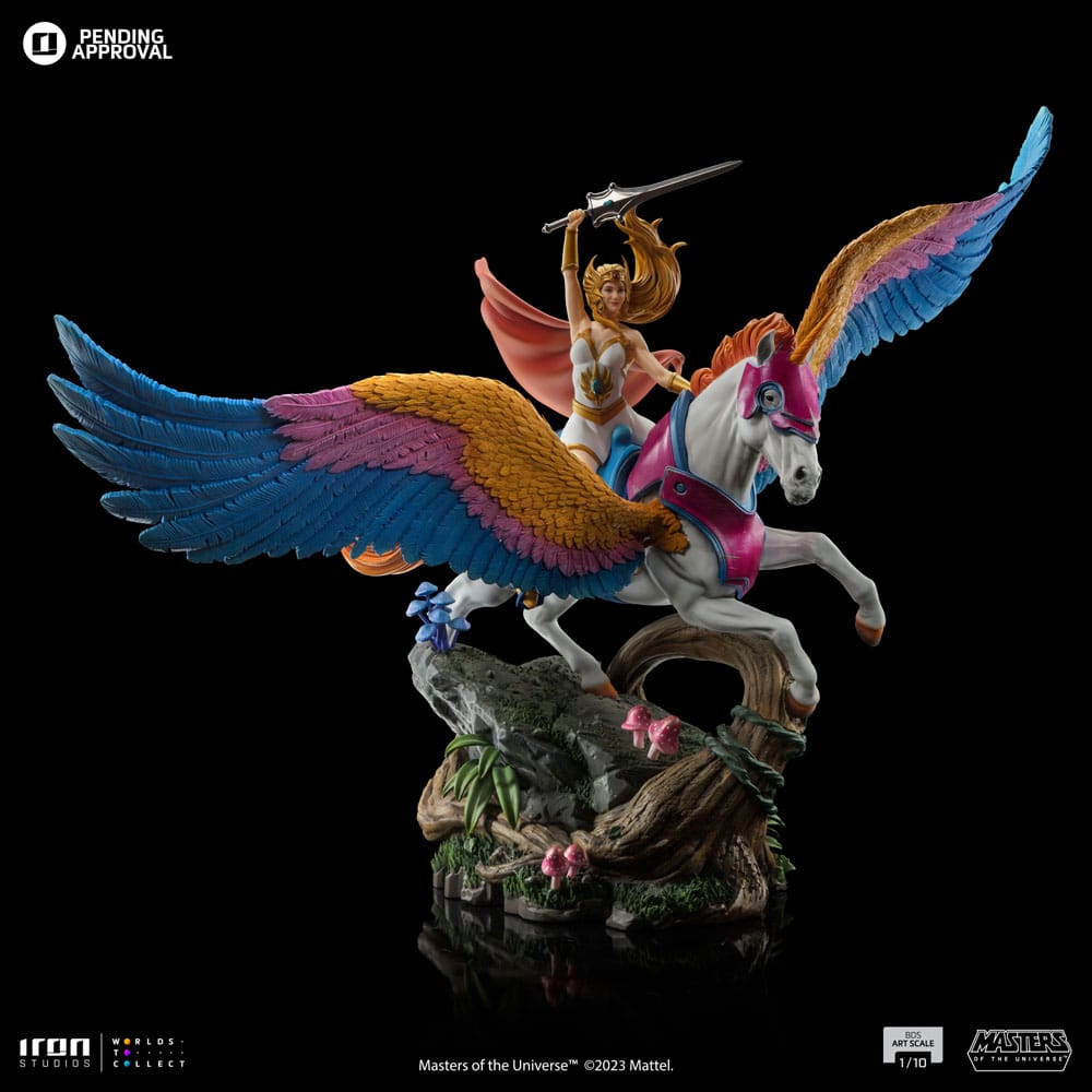 Masters of the Universe Statuette BDS Art Scale 1/10 She-Ra and Swiftwind 42 cm