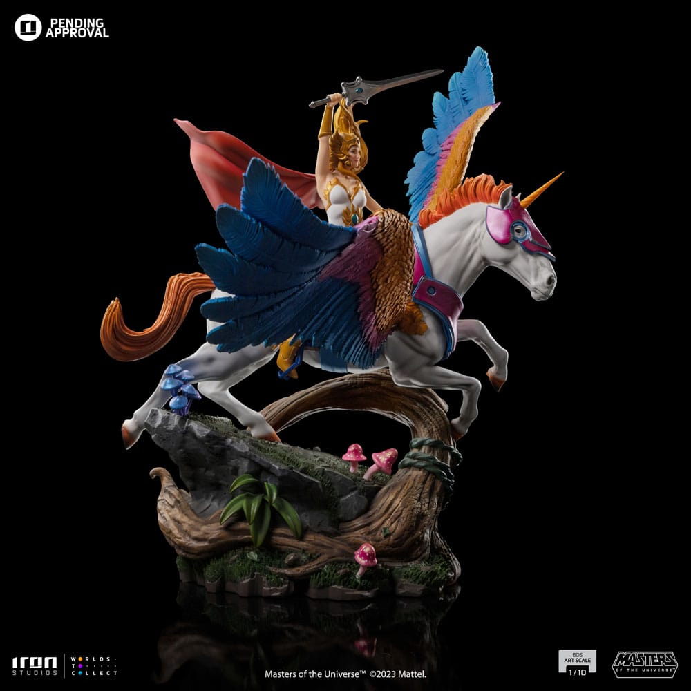 Masters of the Universe Statuette BDS Art Scale 1/10 She-Ra and Swiftwind 42 cm