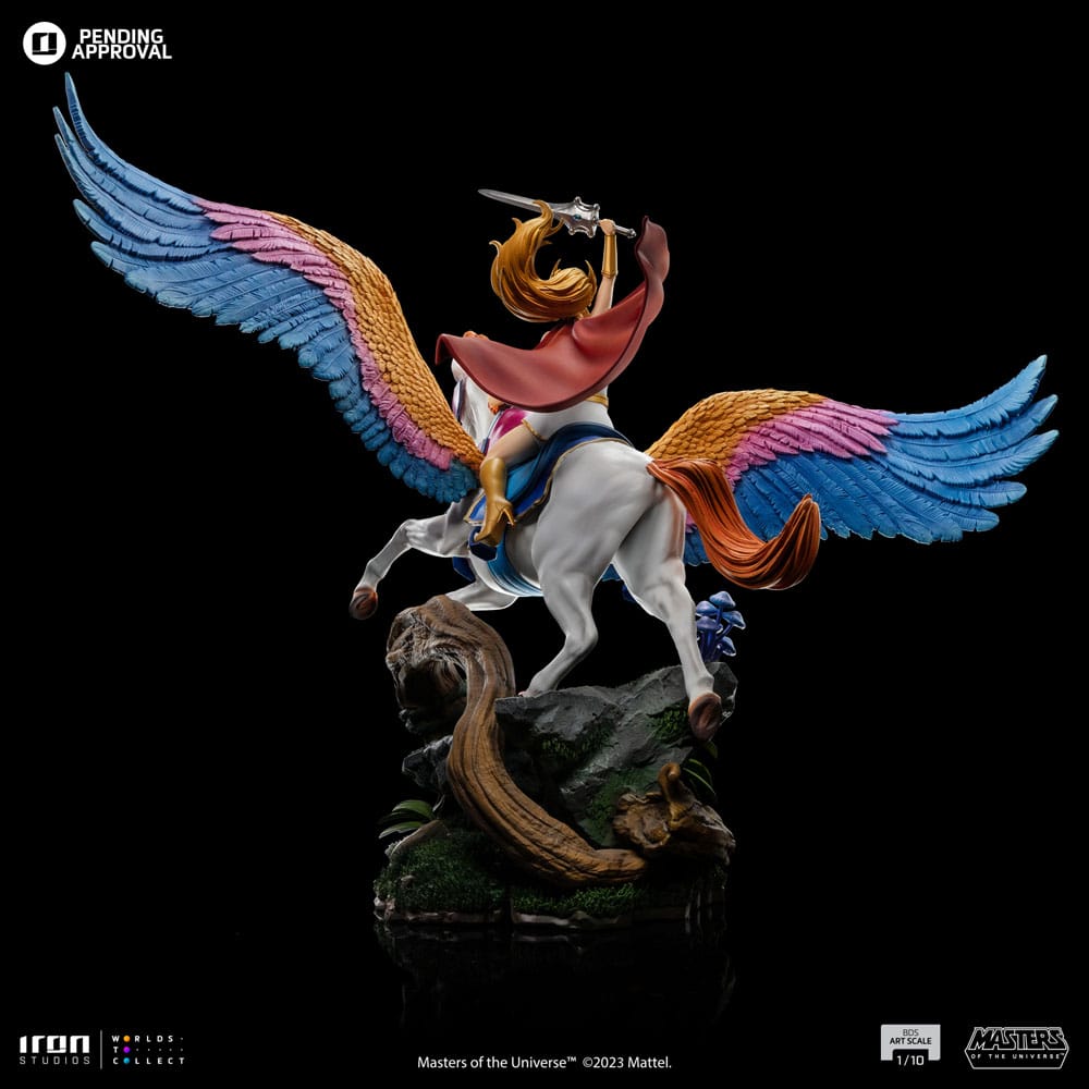 Masters of the Universe Statuette BDS Art Scale 1/10 She-Ra and Swiftwind 42 cm