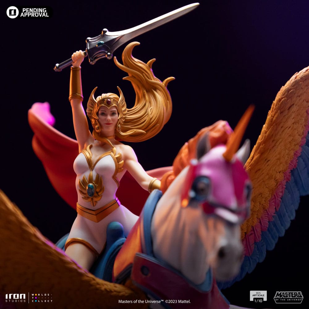 Masters of the Universe Statuette BDS Art Scale 1/10 She-Ra and Swiftwind 42 cm