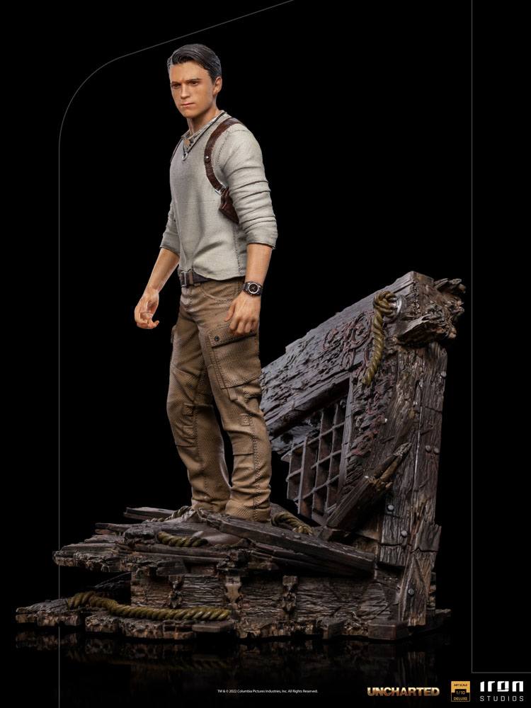 Uncharted Movie : Statuette Art Scale Nathan Drake 22 cm