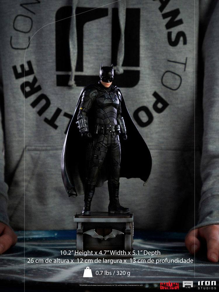 The Batman Movie : Statuette Art Scale 1/10 The Batman 26 cm