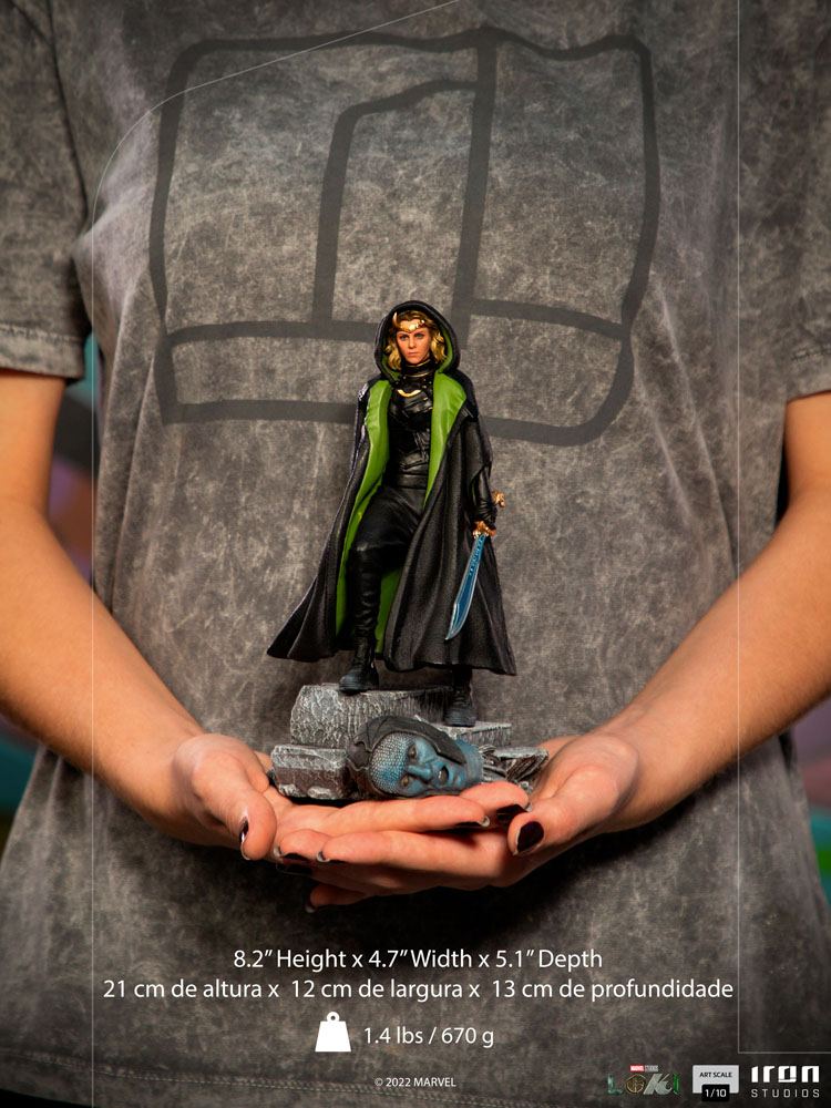 Loki statuette 1/10 Art Scale Sylvie Loki Variant 21 cm