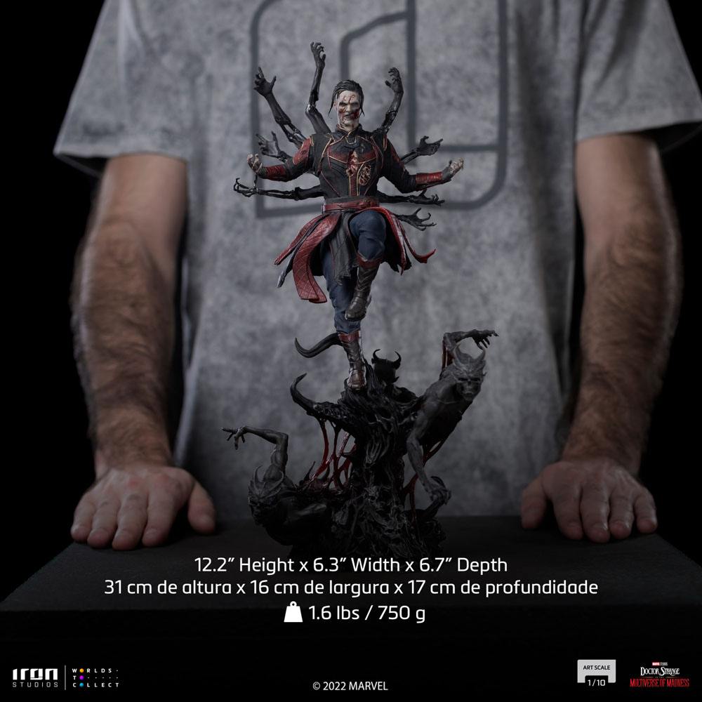 Doctor Strange in the Multiverse of Madness : Statuette Art Scale 1/10 Dead Defender Strange 31 cm