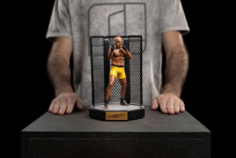 UFC statuette 1/10 Deluxe Art Scale Anderson "Spider" Silva - Version signé !
