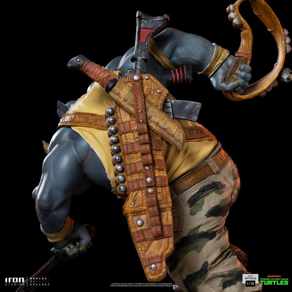 Les Tortues ninja : Statuette Art Scale Rocksteady 24 cm