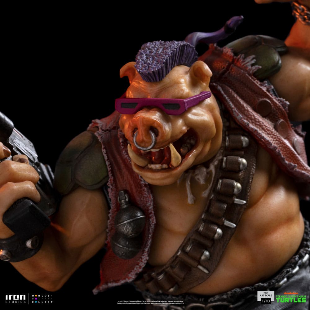 Les Tortues ninja : Statuette Art Scale Bebop 23 cm