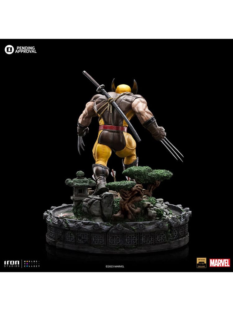 Marvel Statuette Art Scale Deluxe 1/10 Wolverine Unleashed 20 cm