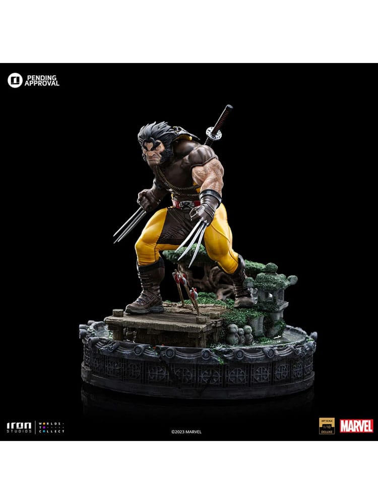 Marvel Statuette Art Scale Deluxe 1/10 Wolverine Unleashed 20 cm