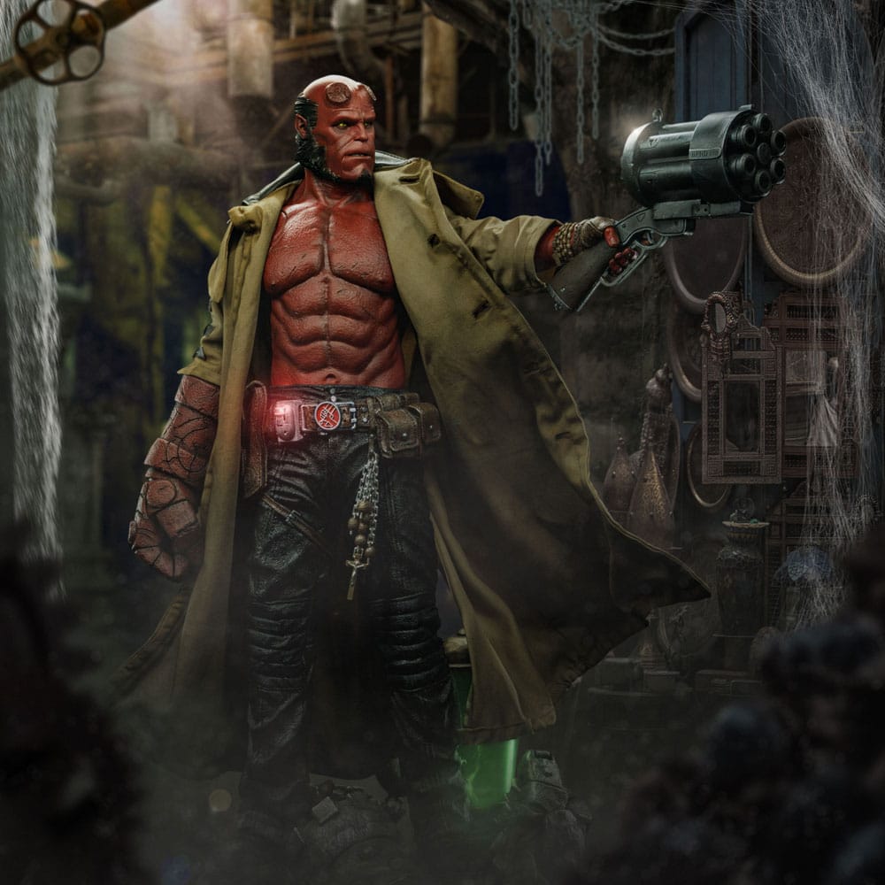 Hellboy statuette 1/4 Deluxe Art Scale Hellboy 68 cm