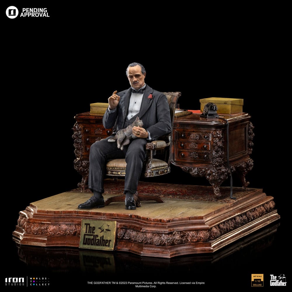 Le Parrain Statuette 1/10 Deluxe Art Scale Don Vito Corleone 19 cm