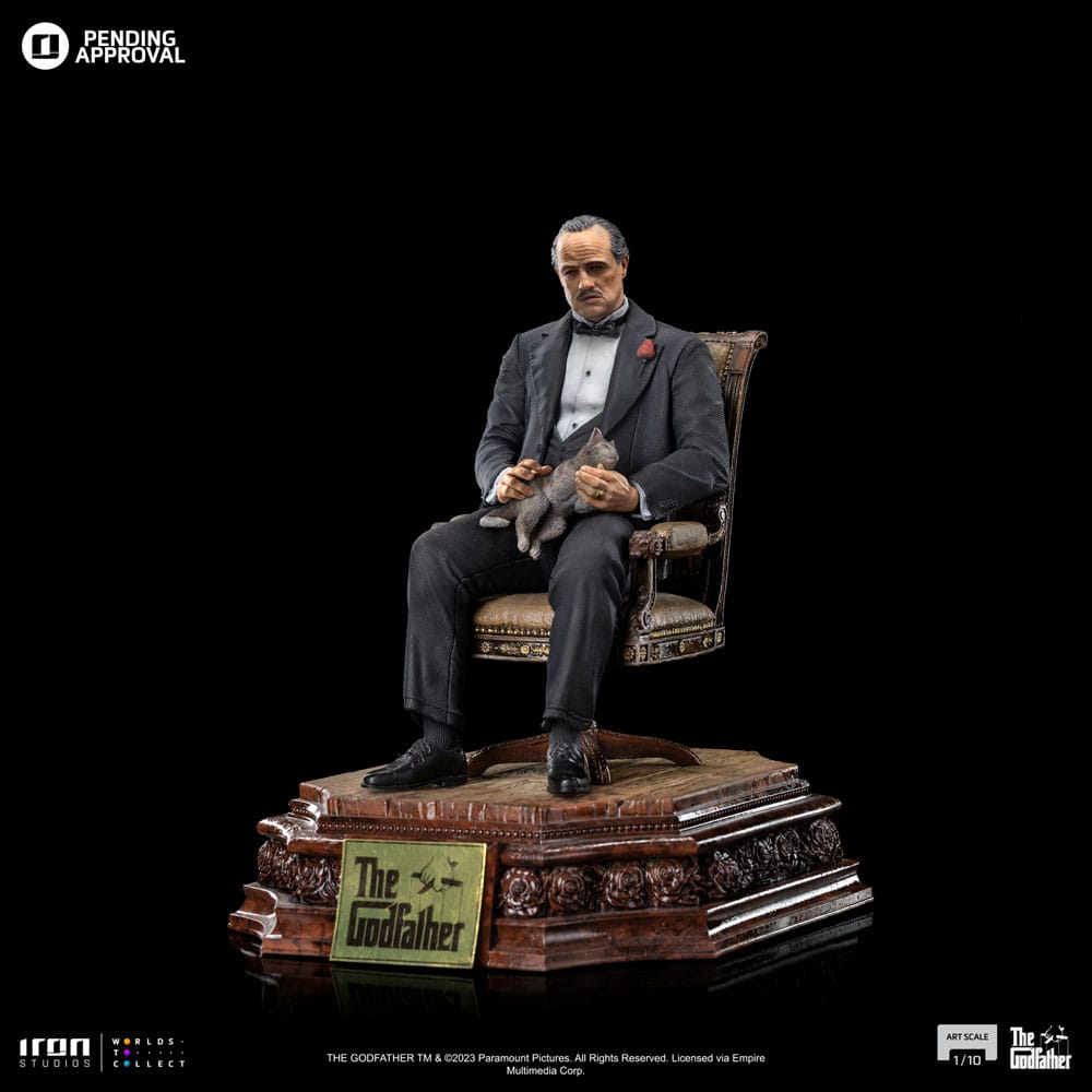 Le Parrain statuette 1/10 Art Scale Don Vito Corelione 19 cm
