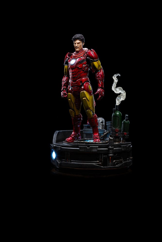 Marvel statuette 1/10 Deluxe Art Scale Iron Man Unleashed 23 cm