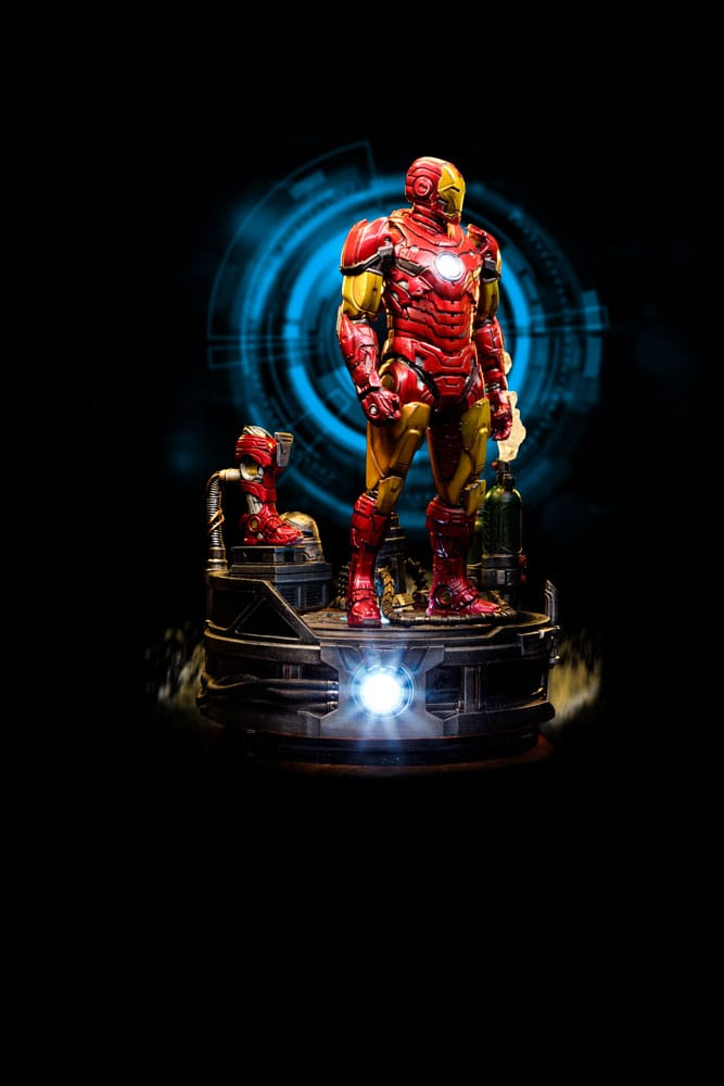 Marvel statuette 1/10 Deluxe Art Scale Iron Man Unleashed 23 cm