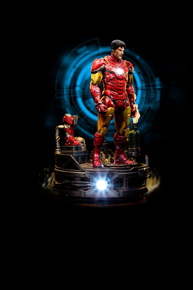 Marvel statuette 1/10 Deluxe Art Scale Iron Man Unleashed 23 cm